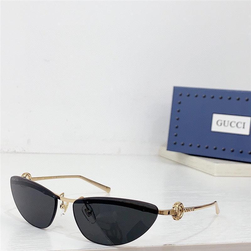 GUCCI Rectangular Frame 2024 in metal frame New Season GG1701 Sunglasses ✨