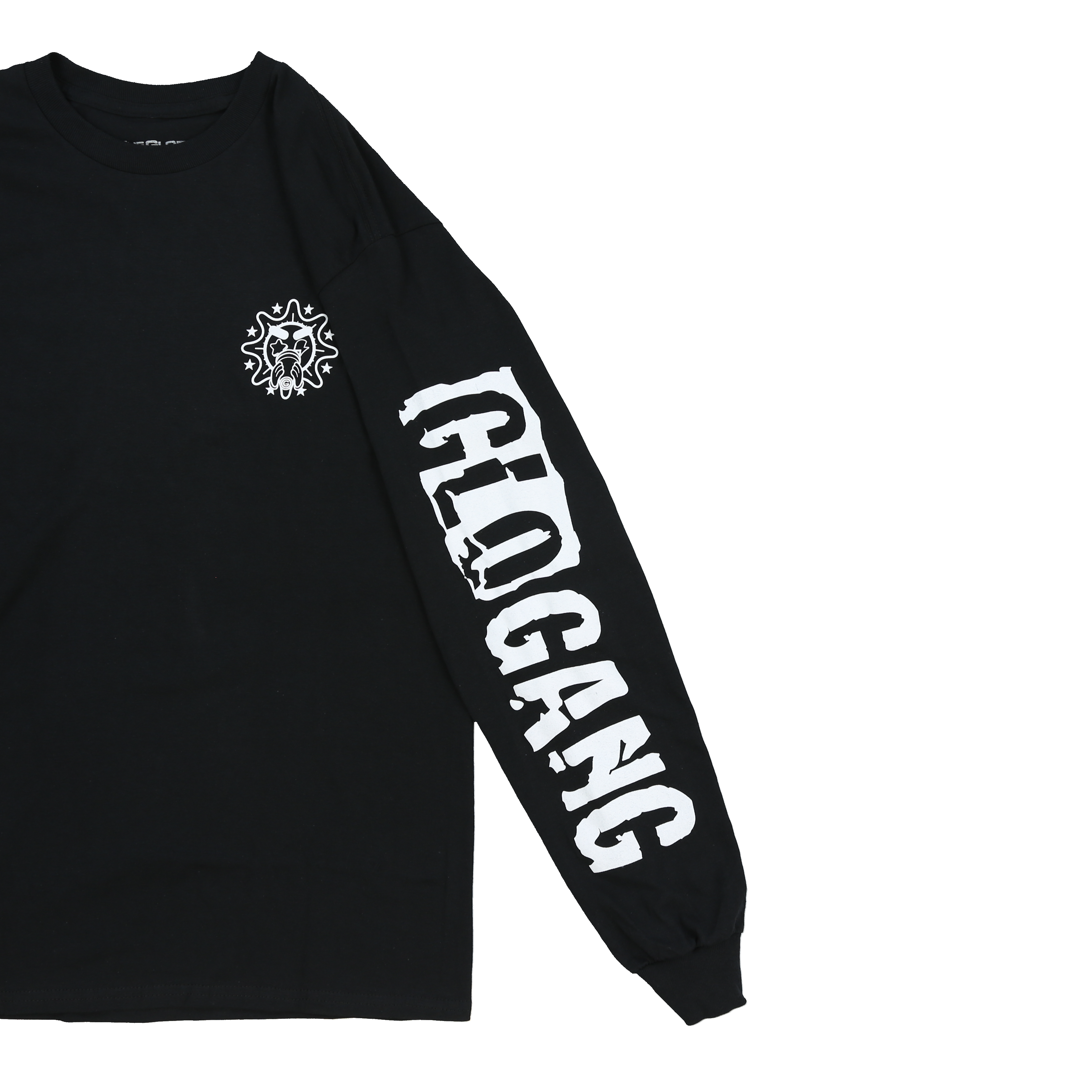 Glo Gang Core Logo Long Sleeve (Black)