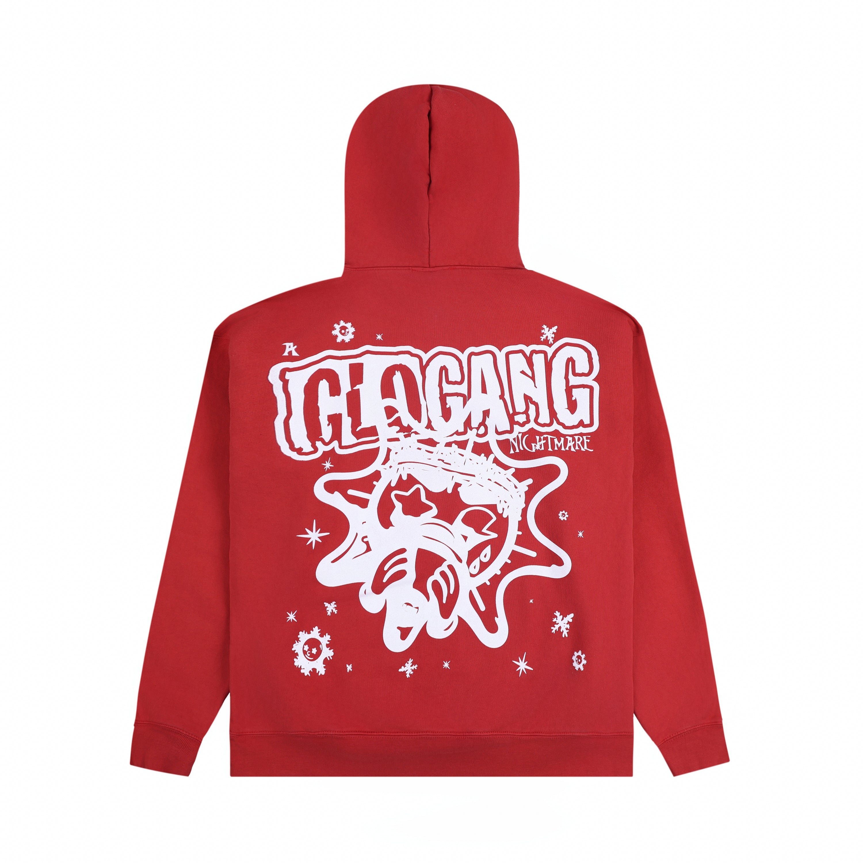 Glo Nightmare Before Christmas Hoodie (Red)