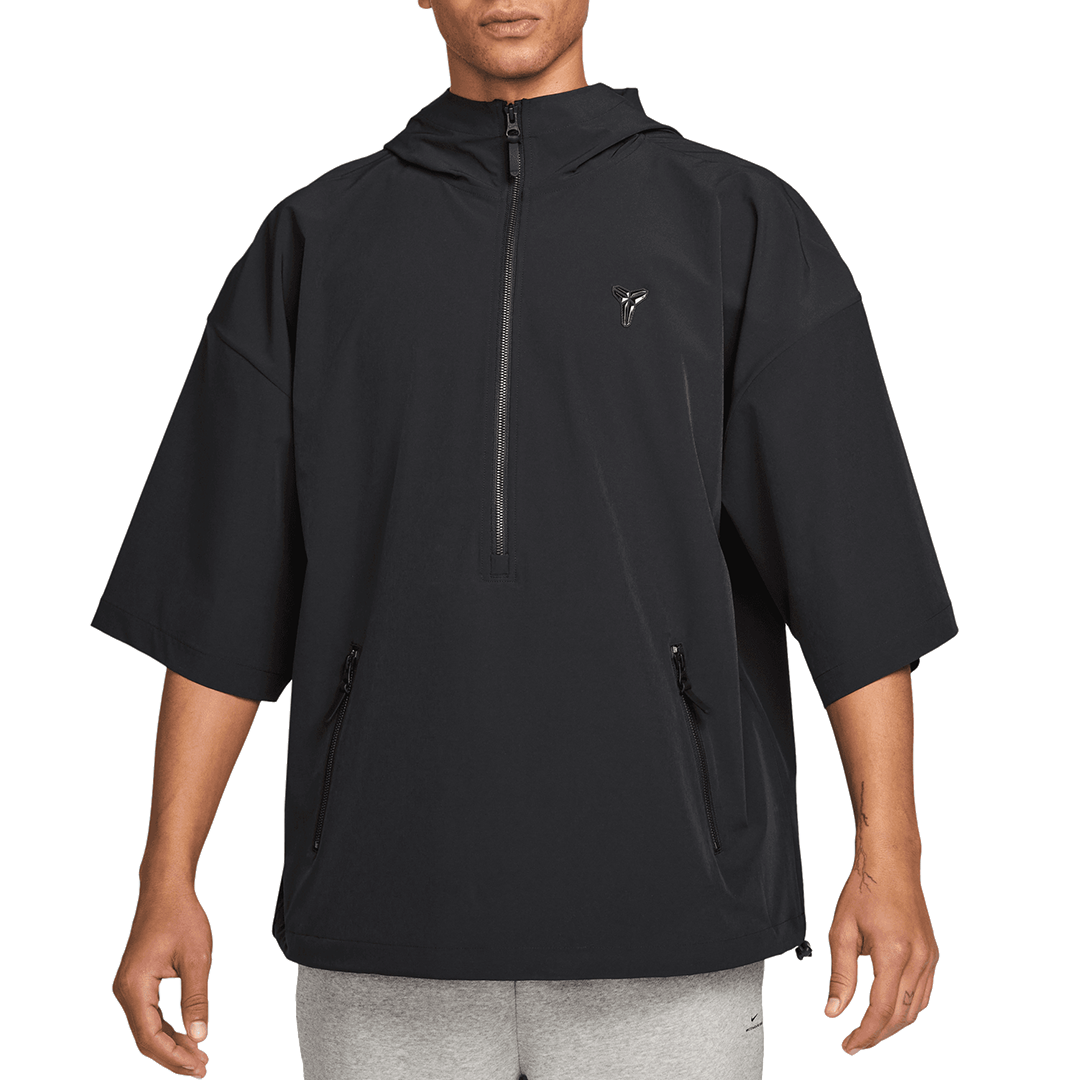 KOBE HOODED BASKETBALL JACKET BLACK