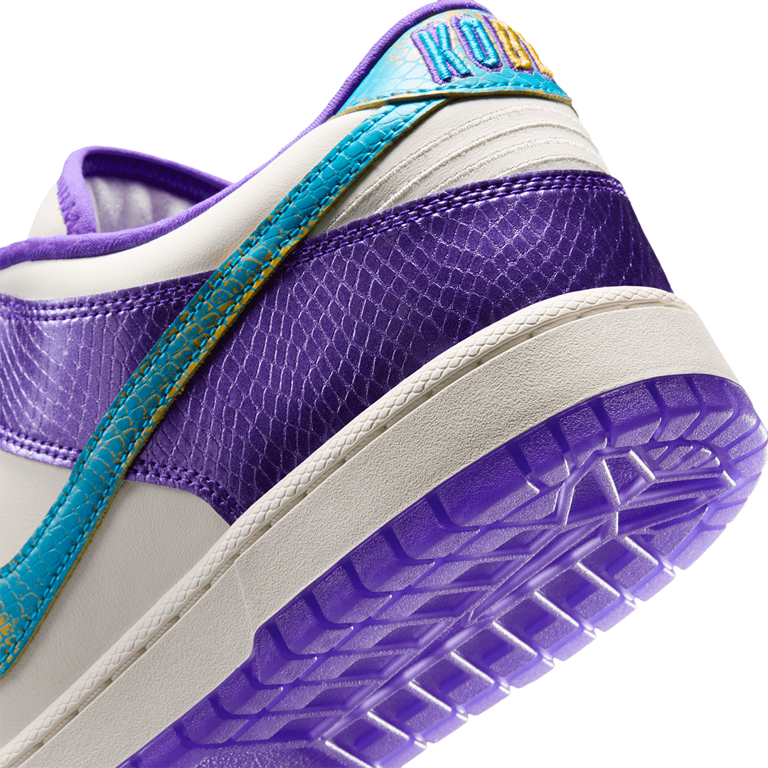 DUNK LOW PROTRO "DRAFT PACK" "CHARLOTTE TO LA" FIERCE PURPLE