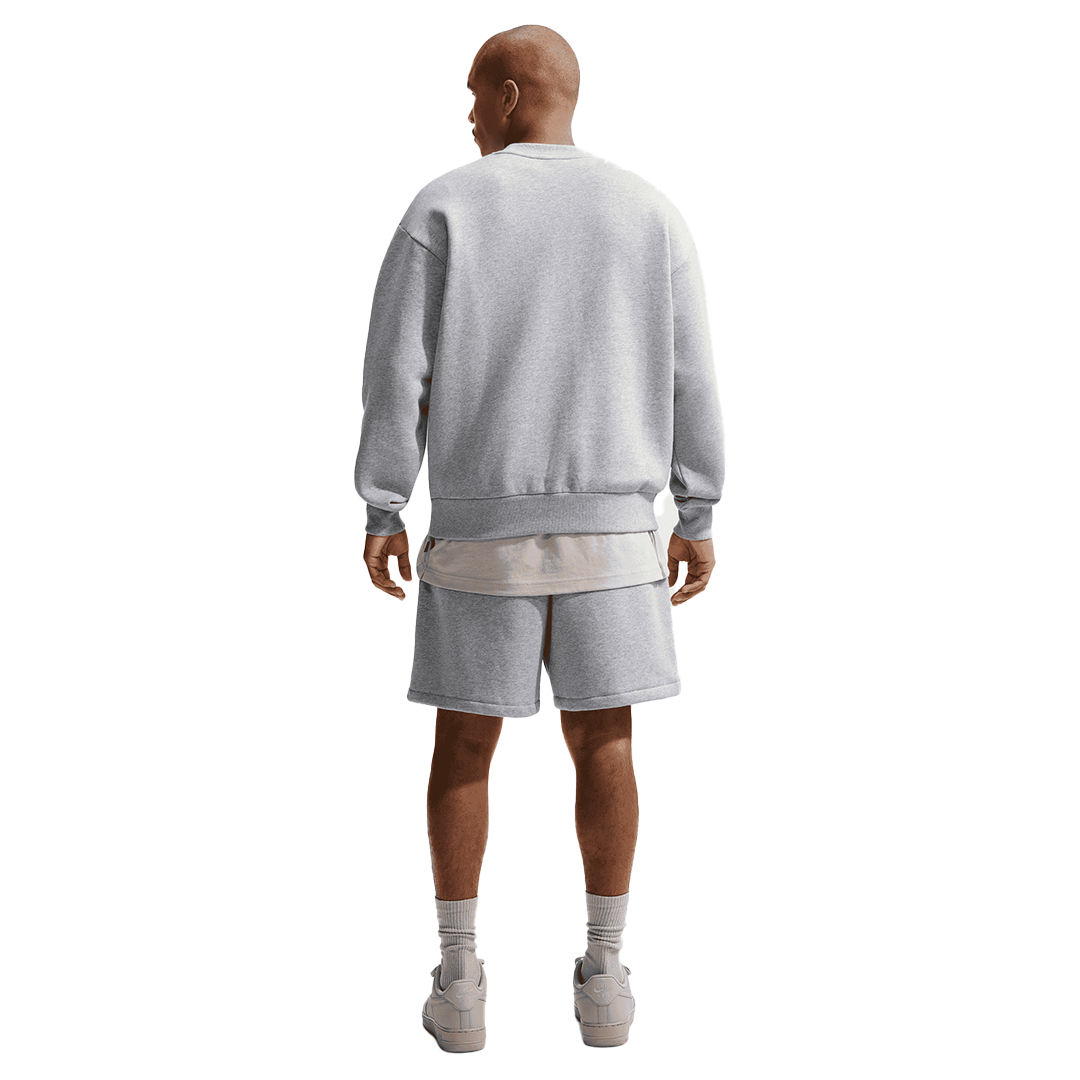 SOLO FLEECE SHORTS DARK GREY HEATHER