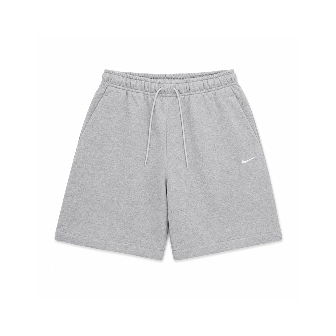 SOLO FLEECE SHORTS DARK GREY HEATHER