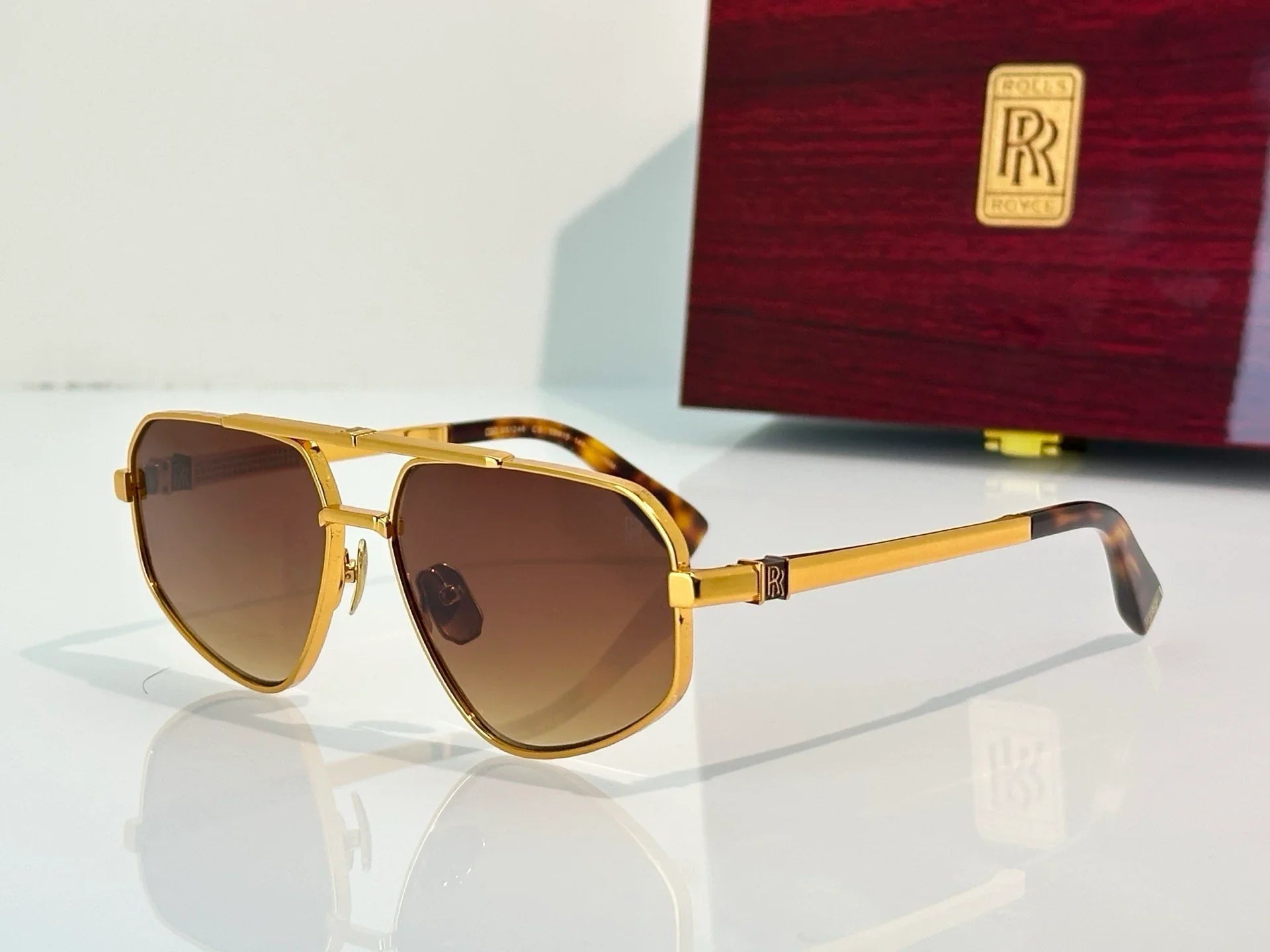 Rolls Royce SS1246 18K plated Rose-Silver-Gold Eyewear 👑