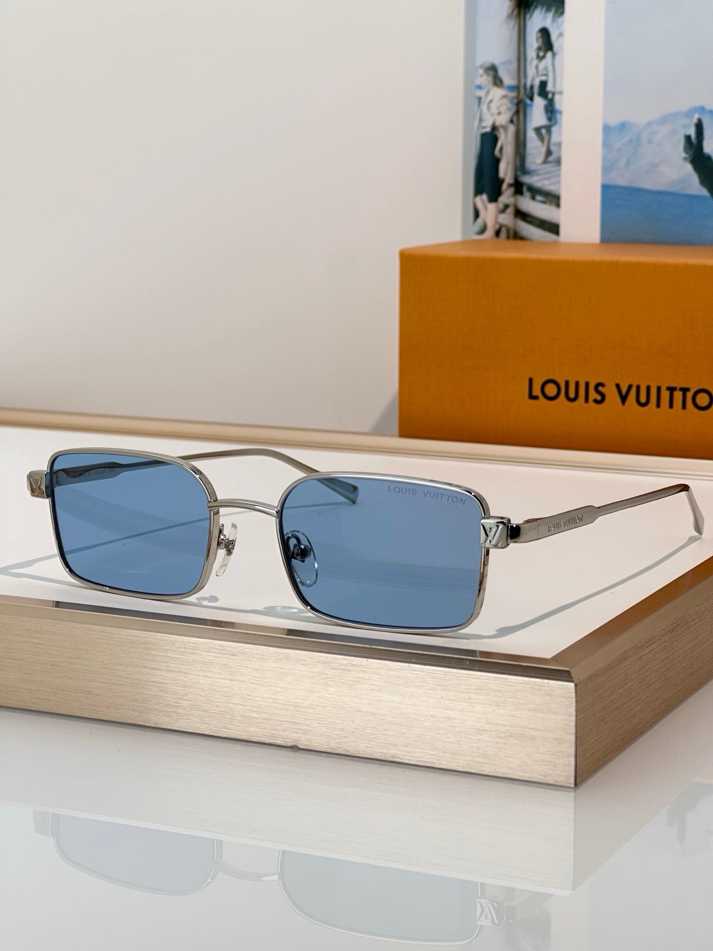 Louis Vuitton Z2911U LV Pure Low Square Sunglasses ✨