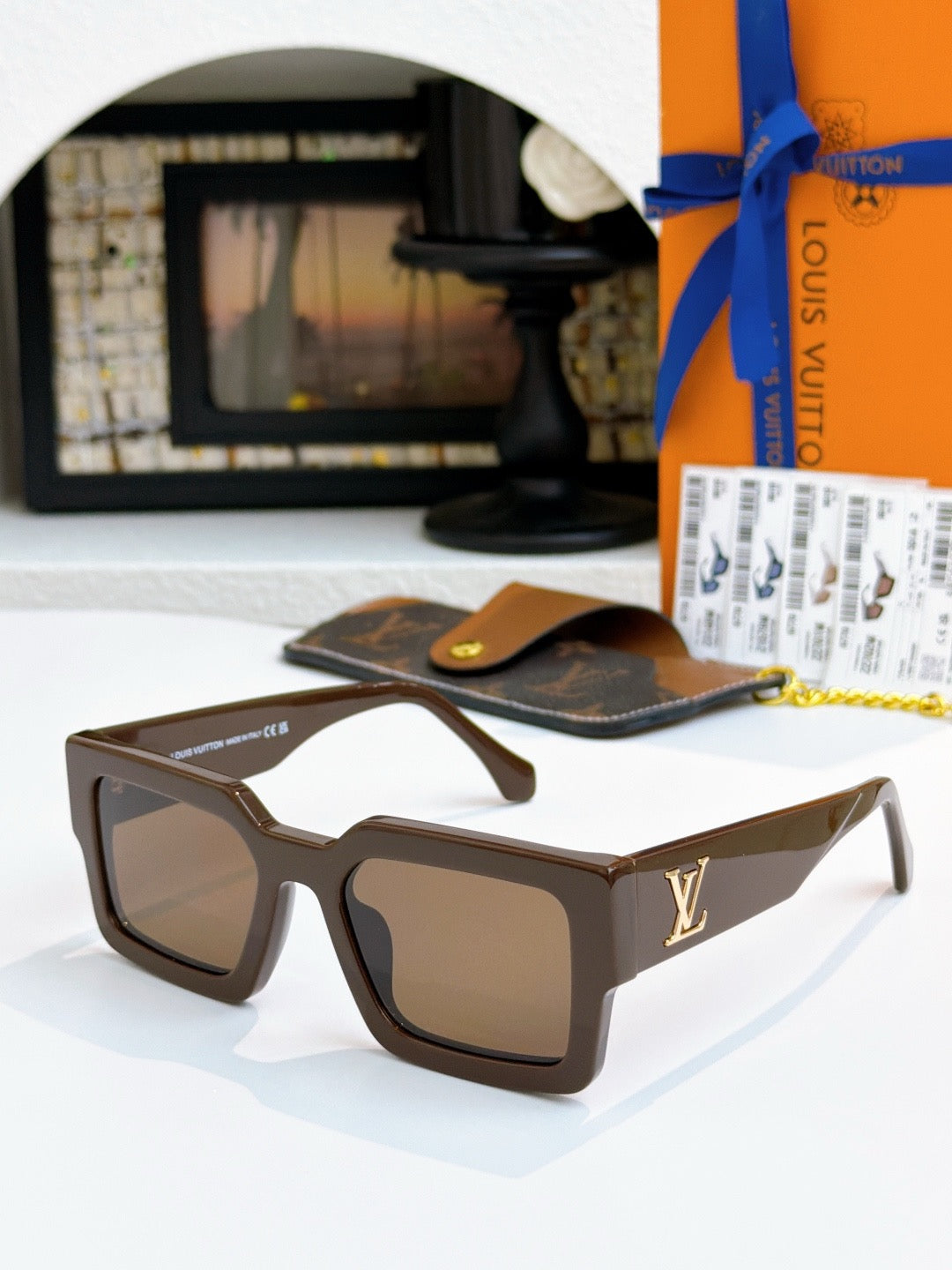 Louis Vuitton Z1579W LV Clash Square Sunglasses ✨