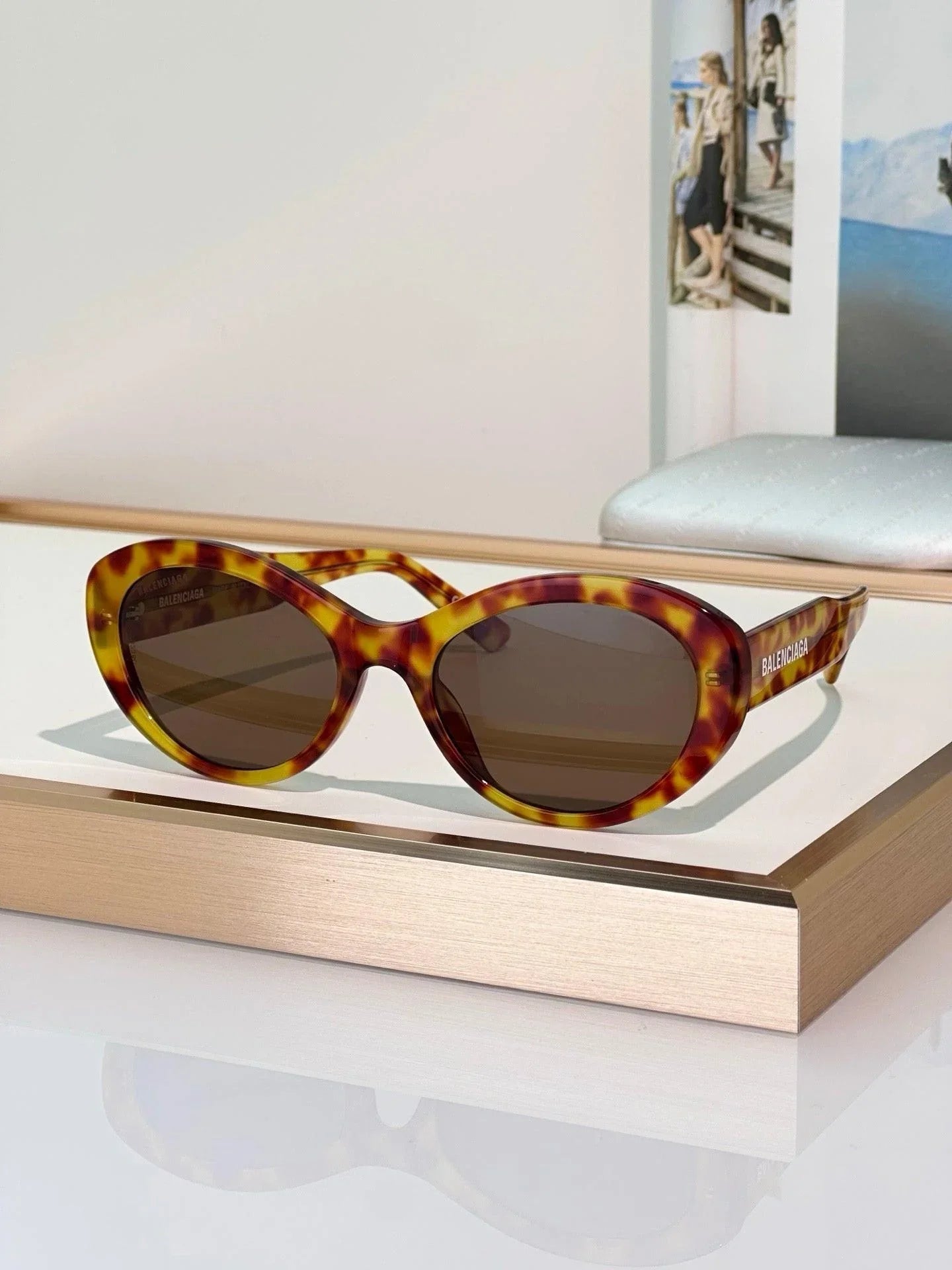 BALENCIAGA BB0446S Sunglassesđź–¤