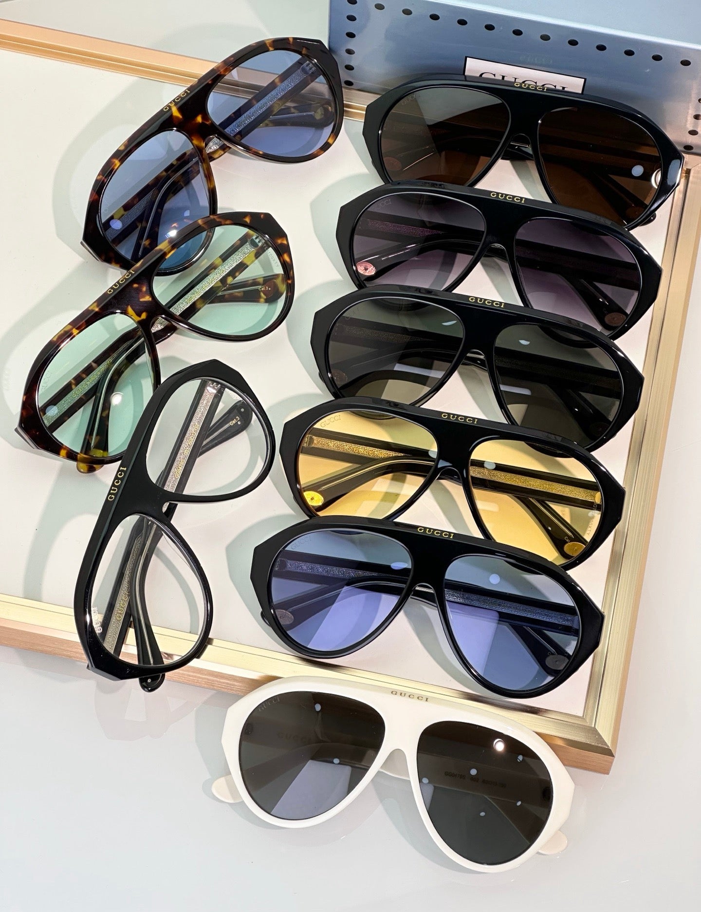 Gucci GG0479S 002 Aviator Oversized Sunglasses 🇮🇹