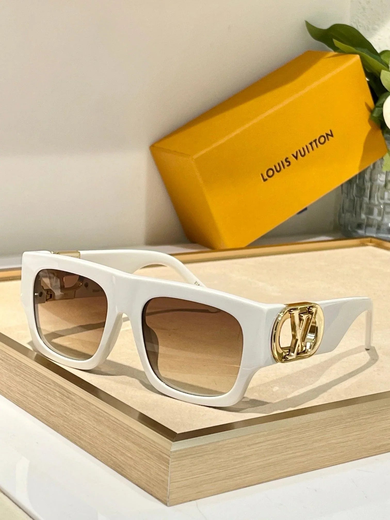 Louis Vuitton Z1478W LV LINK SQUARE Sunglasses ✨