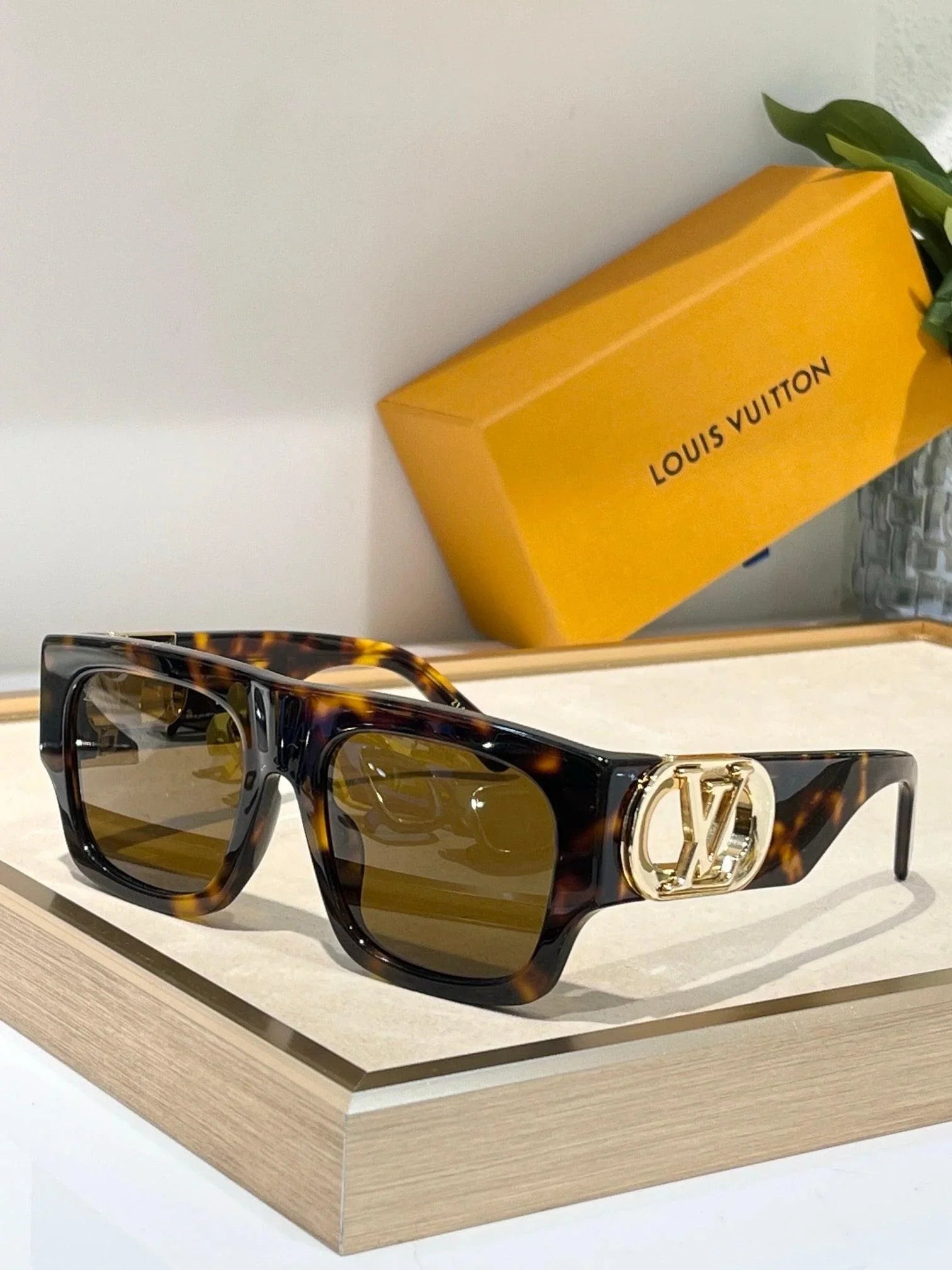 Louis Vuitton Z1478W LV LINK SQUARE Sunglasses ✨