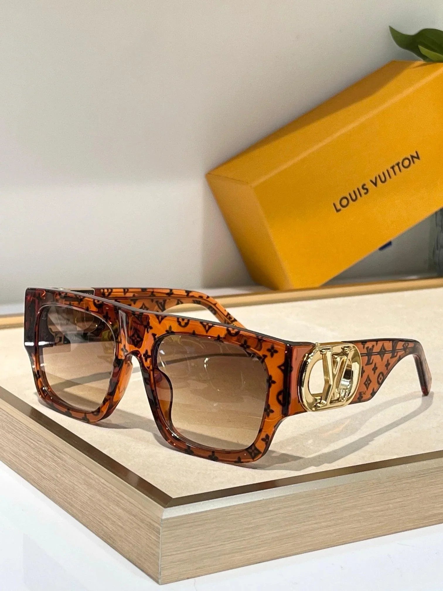 Louis Vuitton Z1478W LV LINK SQUARE Sunglasses ✨