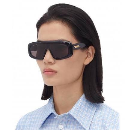 BOTTEGA VENETA BV1281S 001 - As Seen On Tracee Ellis Ross & Pooja Hegde Sunglasses💚
