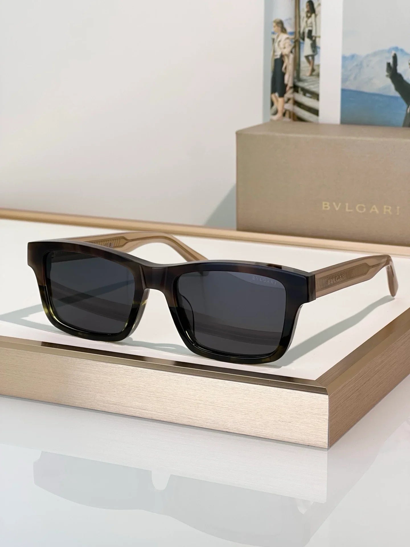 BVLGARI Bvlgari Tubogas BV 40055I 03D Sunglasses ✨