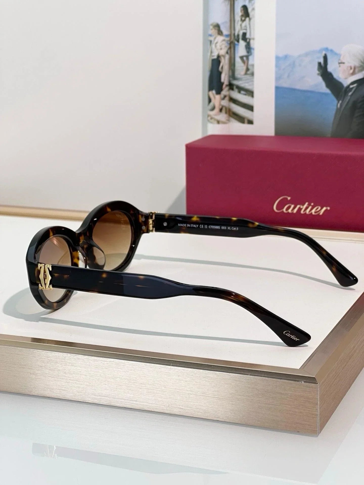 Cartier PREMIÈRE DE CARTIER CT0588S 002 Sunglasses 🐆
