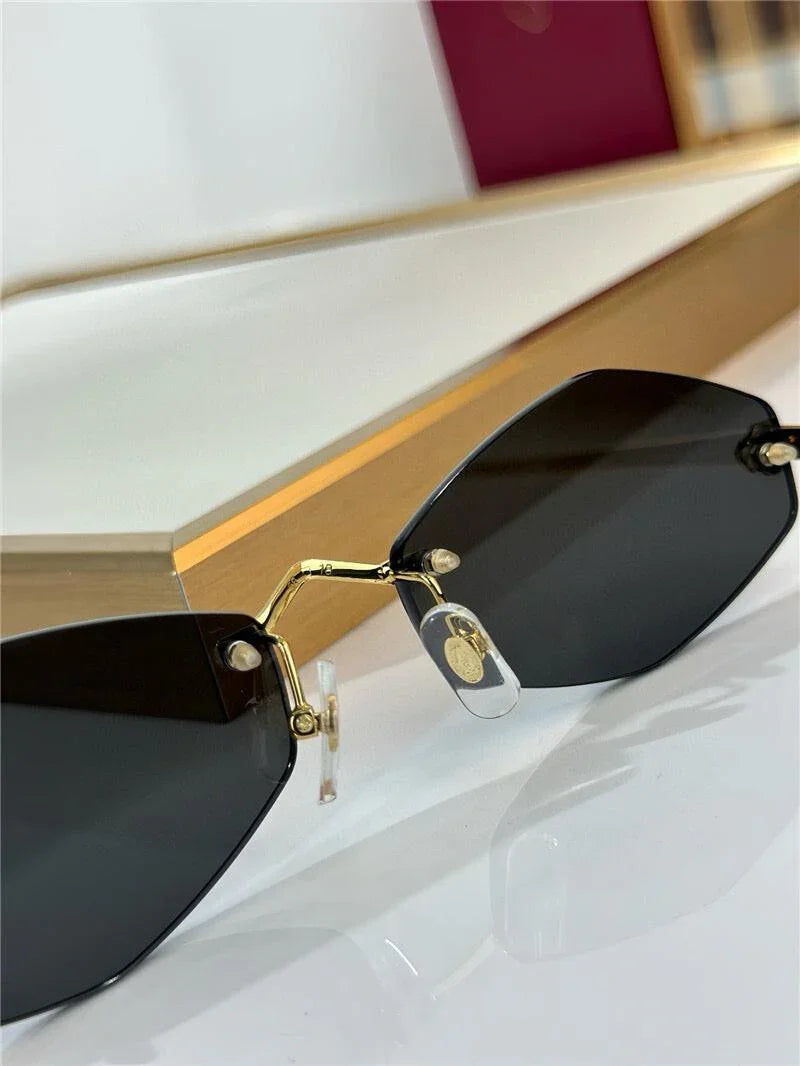 Cartier Eyewear Tiger Head Panthere CT0433S 001 Sunglasses 🐆