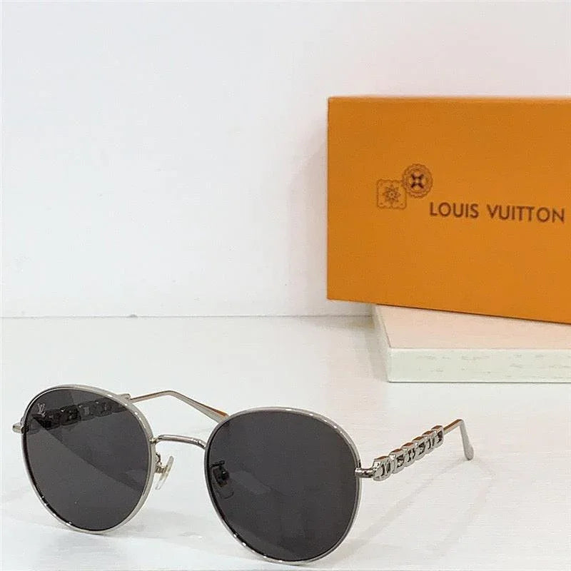 Louis Vuitton Z2473U My LV Chain Small Round Sunglasses ✨