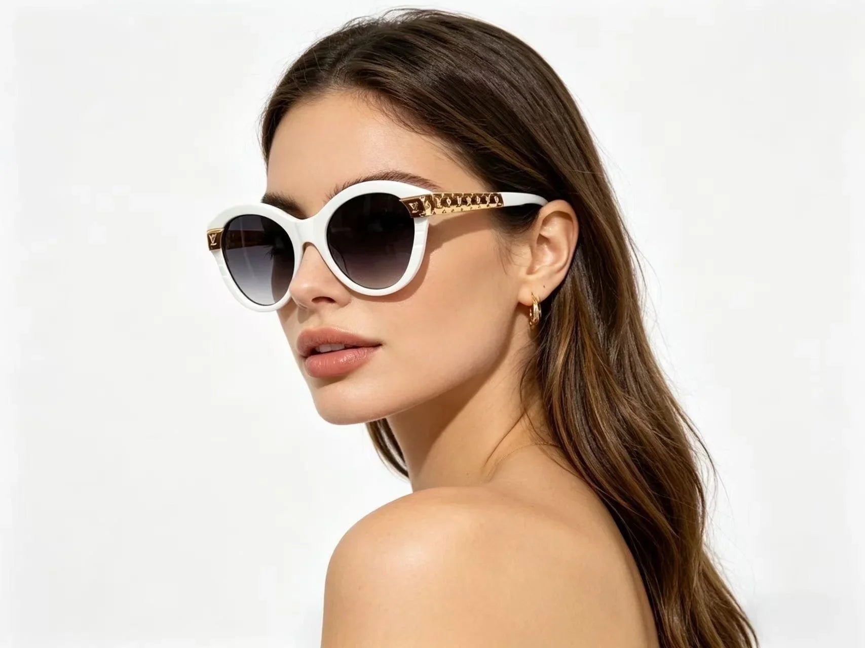 Louis Vuitton Z1857W LV Petit Soupçon Cat Eye Sunglasses ✨