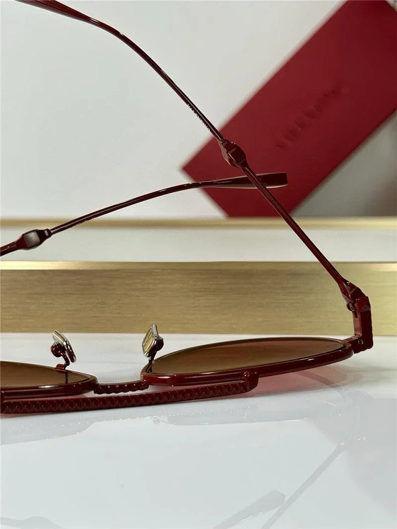 Valentino V-Stud II Titanium Aviator Unisex Sunglasses✨