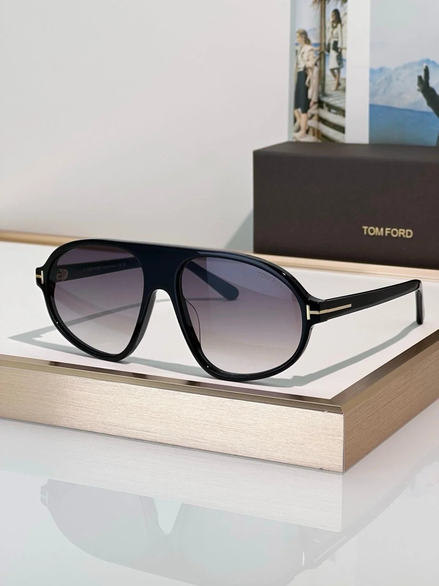 TOM FORD EROL TF1178 01A Sunglasses 🔱