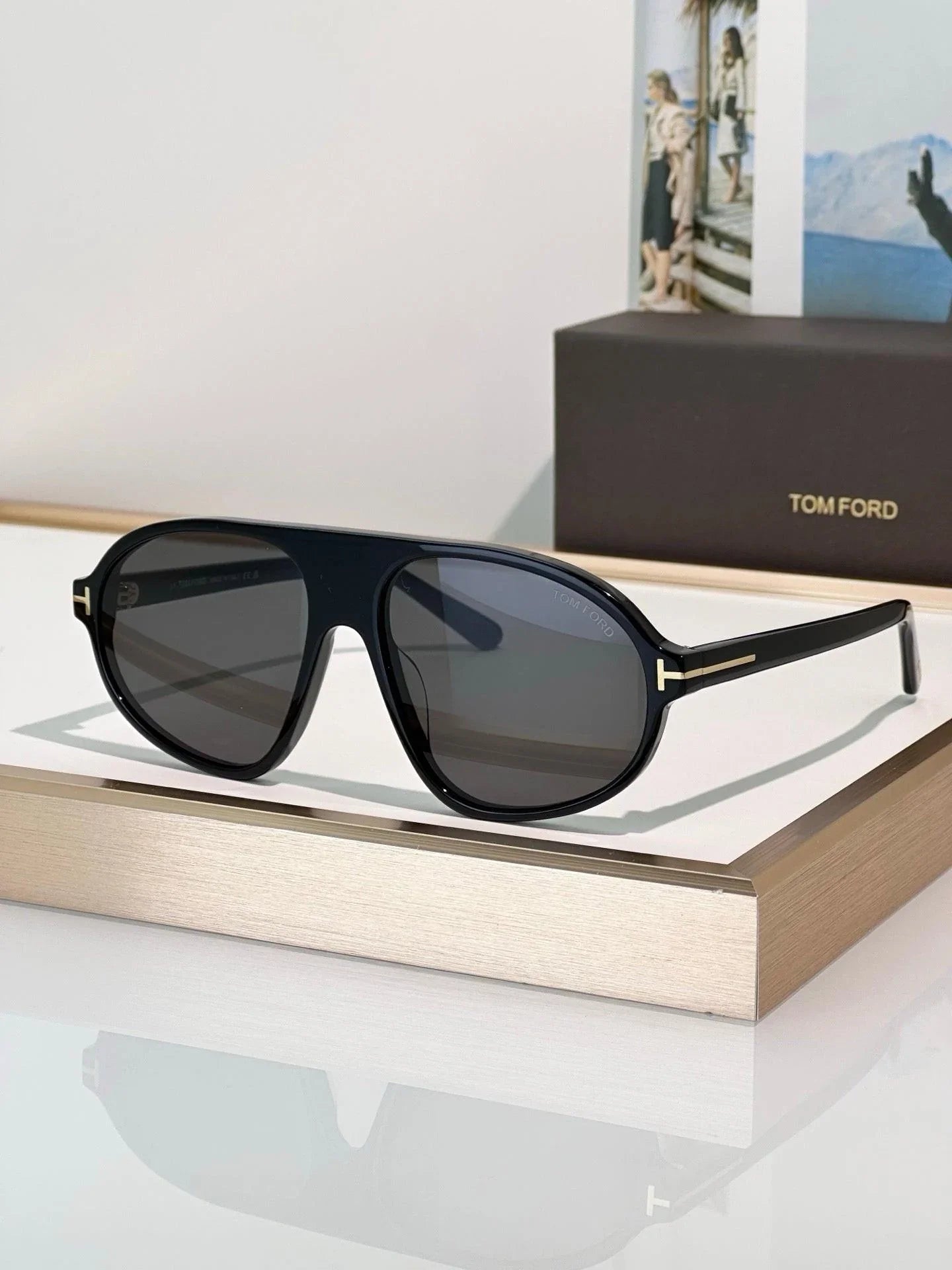 TOM FORD EROL TF1178 01A Sunglasses 🔱