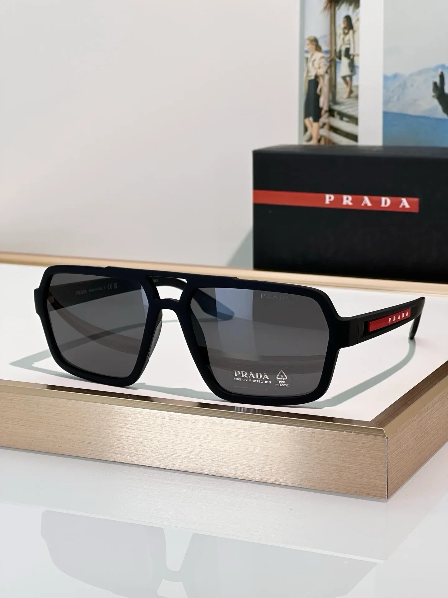 PRADA LINEA ROSSA PS 01XS Sunglasses ✨