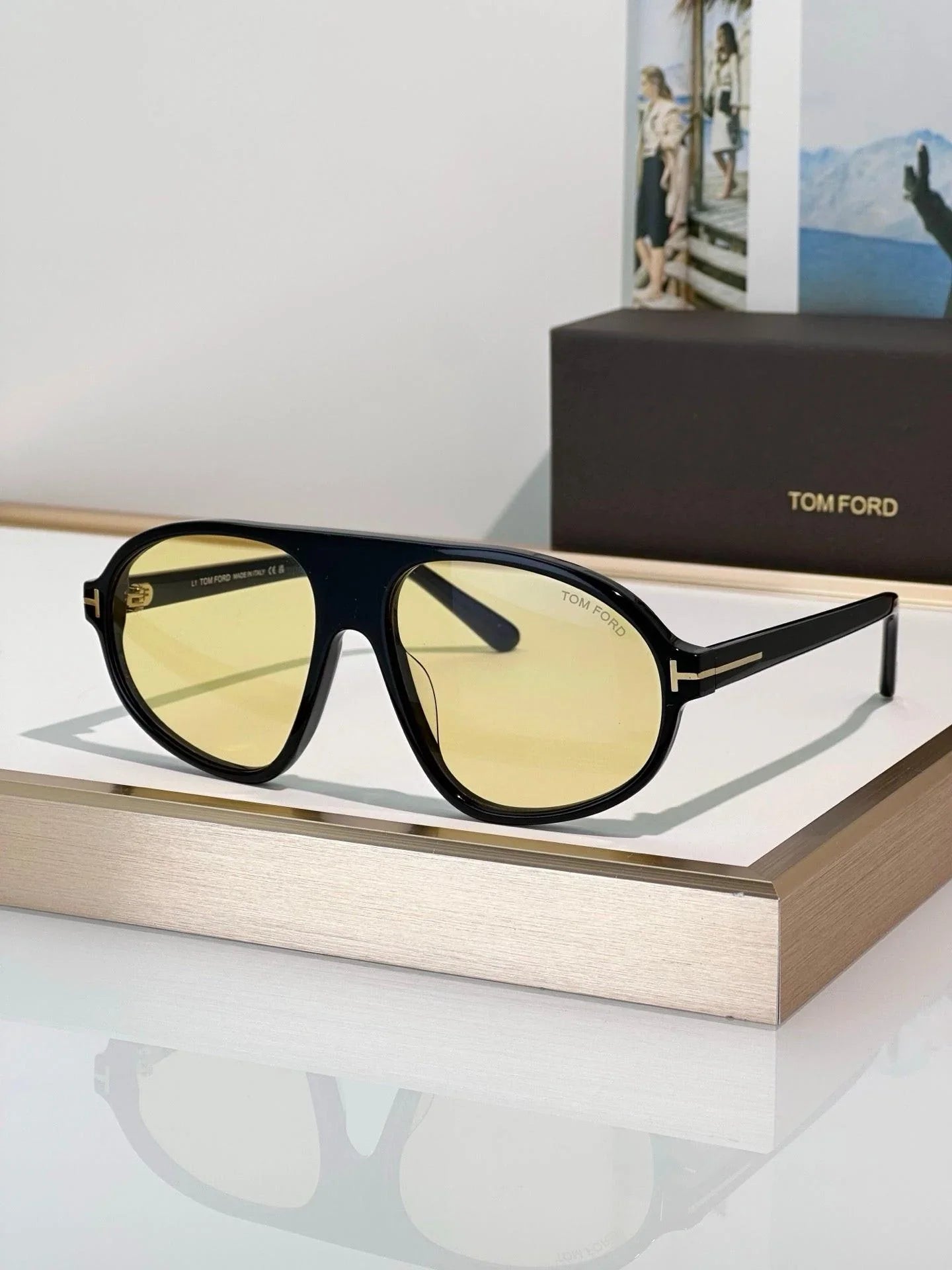 TOM FORD EROL TF1178 01A Sunglasses 🔱