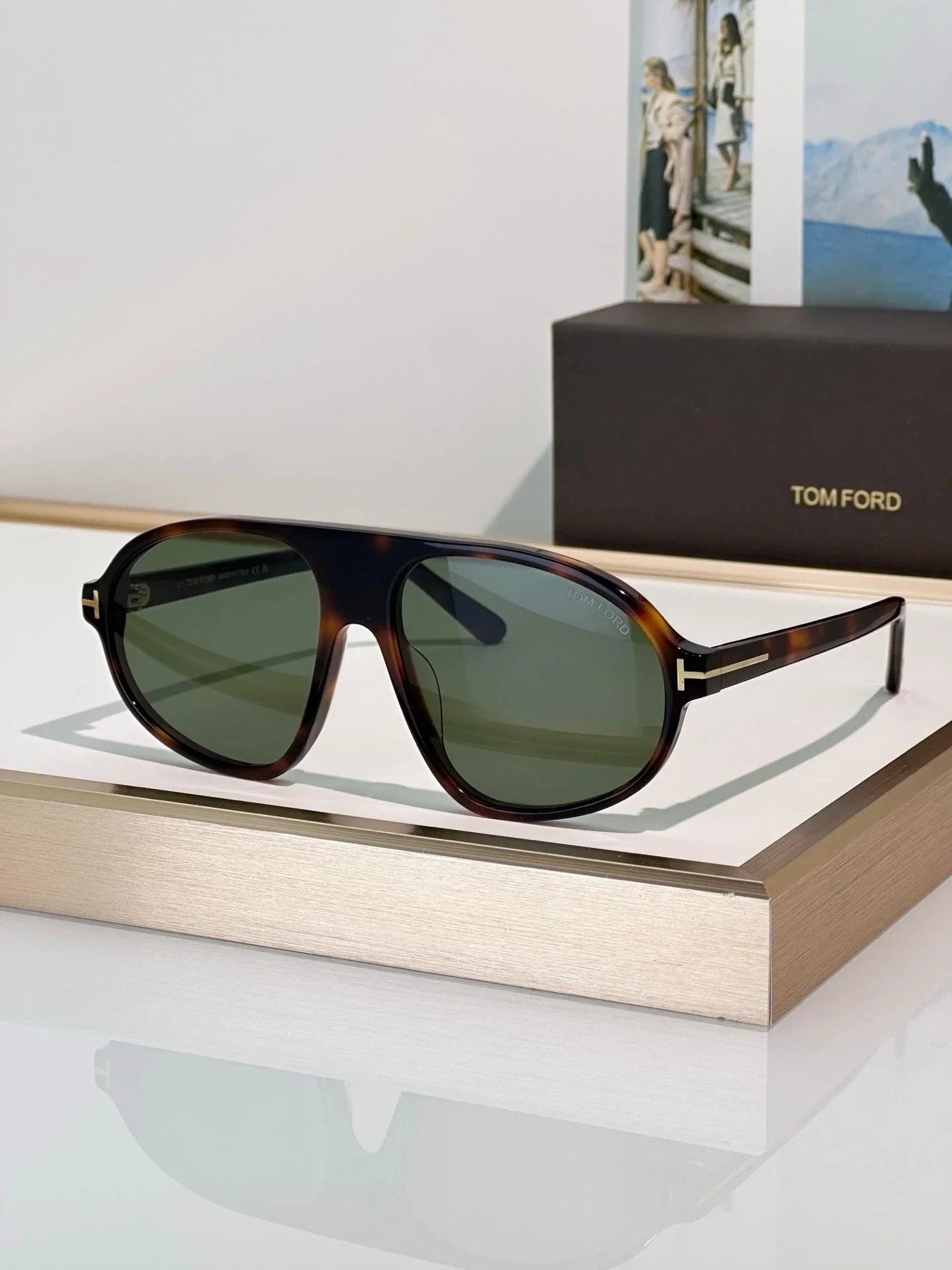 TOM FORD EROL TF1178 01A Sunglasses 🔱