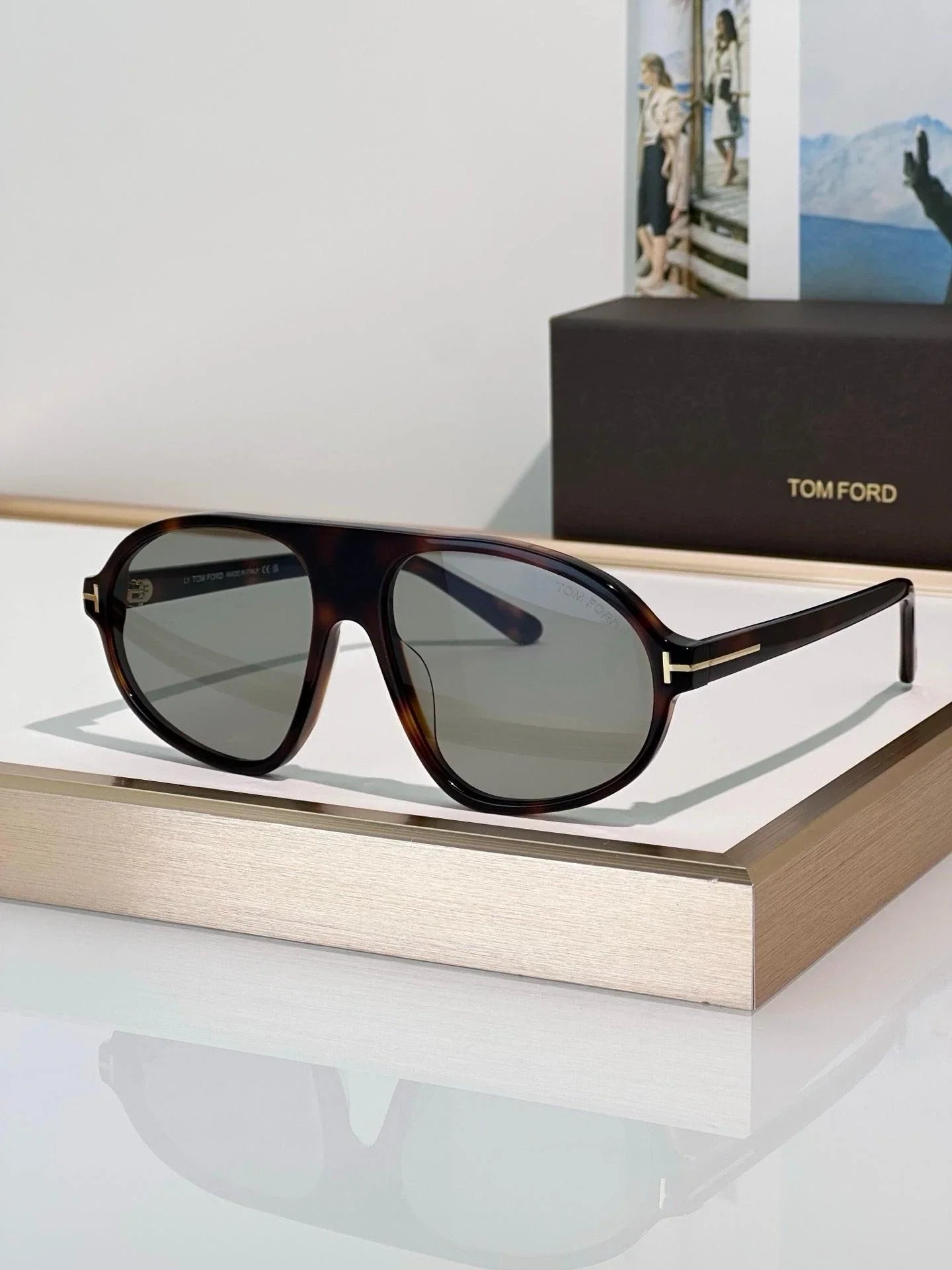 TOM FORD EROL TF1178 01A Sunglasses 🔱