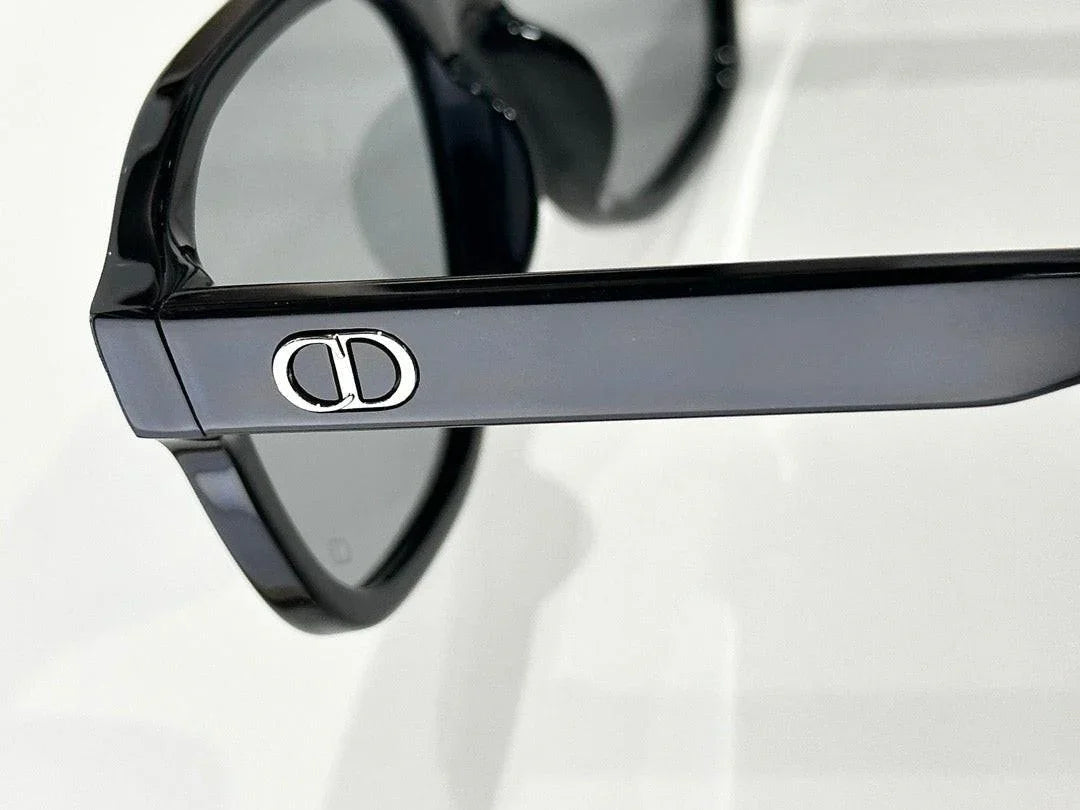 DIOR CD Icon A1F Transparent Beige Pilot Sunglasses ✨