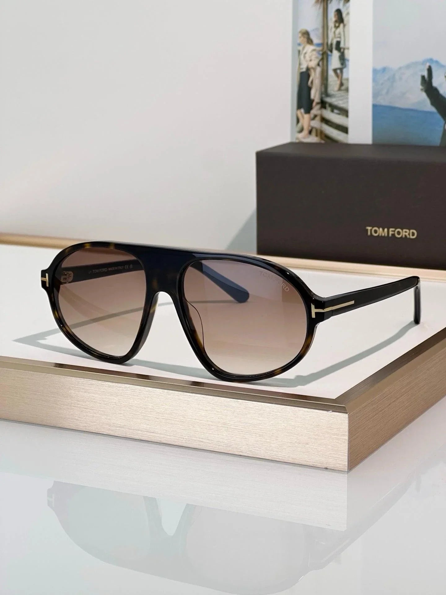 TOM FORD EROL TF1178 01A Sunglasses 🔱