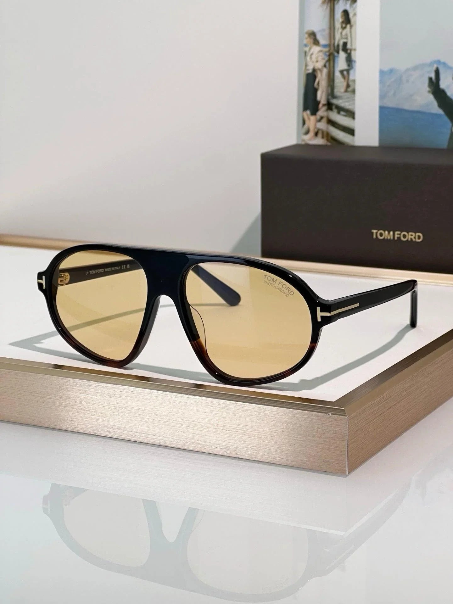TOM FORD EROL TF1178 01A Sunglasses 🔱
