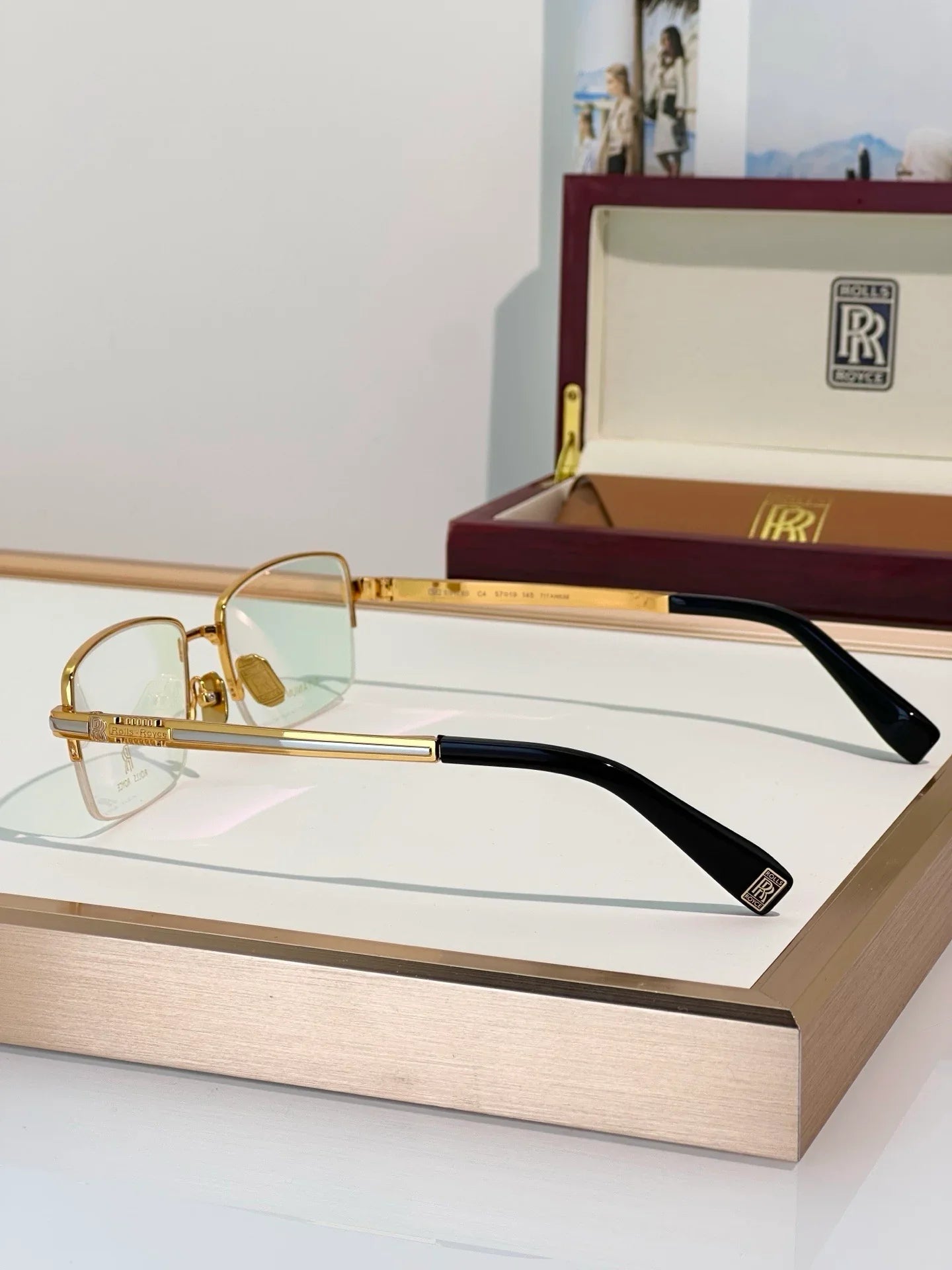 Rolls Royce SS11260 18K plated Rose-Silver-Gold Eyewear 👑