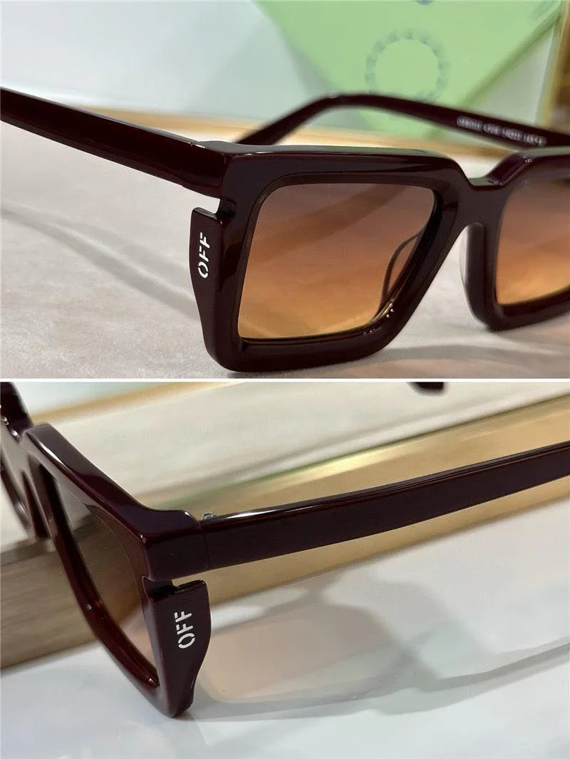 OFF-WHITE! OERI 113 TUCSON Unisex Sunglasses ✨