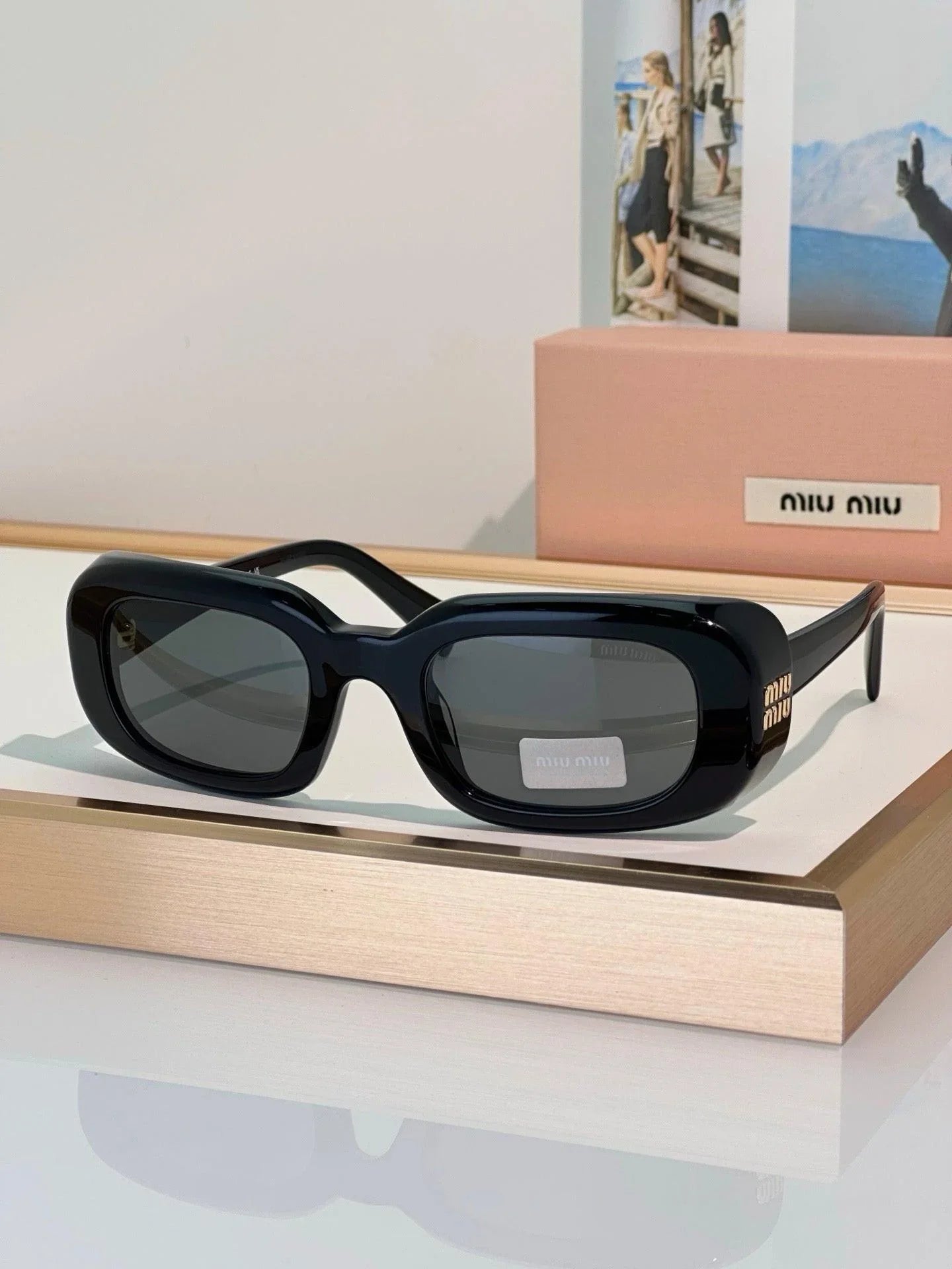 MIU MIU B13S 16K08Z 52 Sunglasses✨