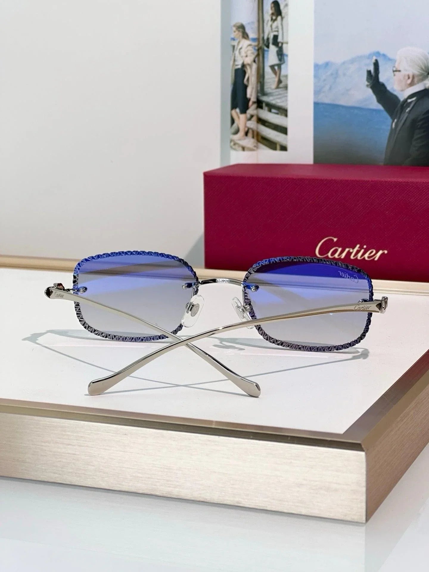 Cartier CLASSIC C DE Motif Photochromic - Panthere CT0832 Sunglasses 🐆