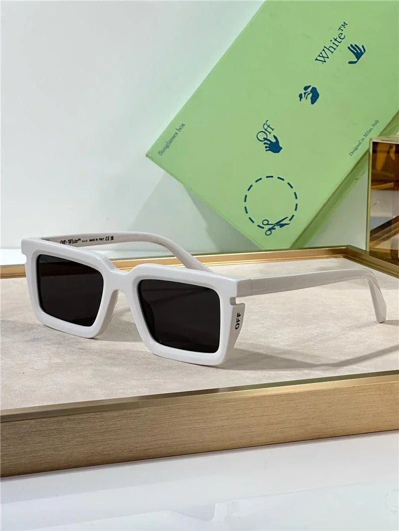 OFF-WHITE! OERI 113 TUCSON Unisex Sunglasses ✨