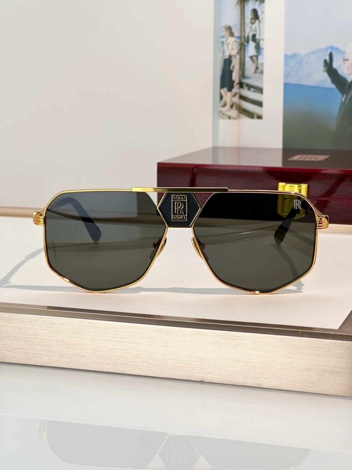 Rolls Royce SS1243 18K plated Rose-Silver-Gold Eyewear 👑