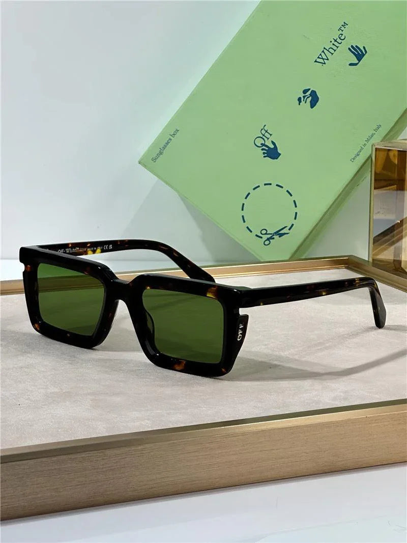 OFF-WHITE! OERI 113 TUCSON Unisex Sunglasses ✨