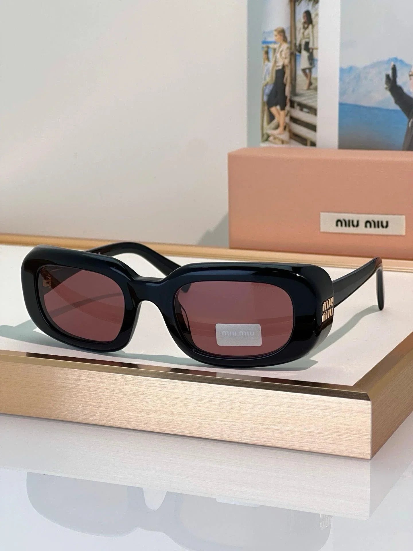 MIU MIU B13S 16K08Z 52 Sunglasses✨