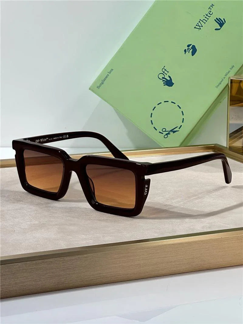 OFF-WHITE! OERI 113 TUCSON Unisex Sunglasses ✨