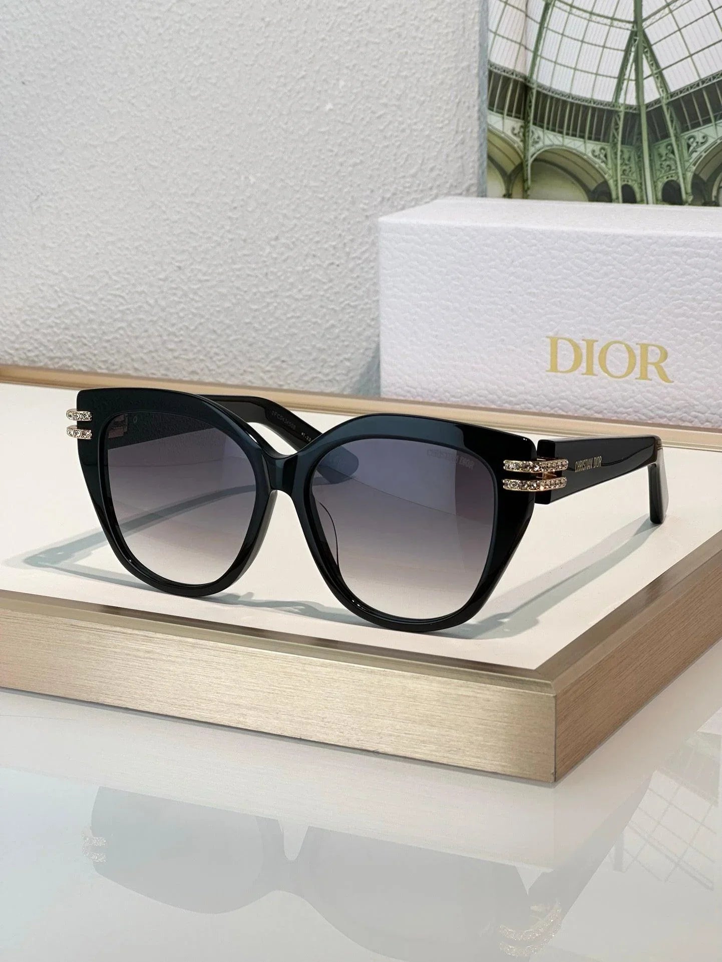 DIOR CDior B4F Black Butterfly Sunglasses✨