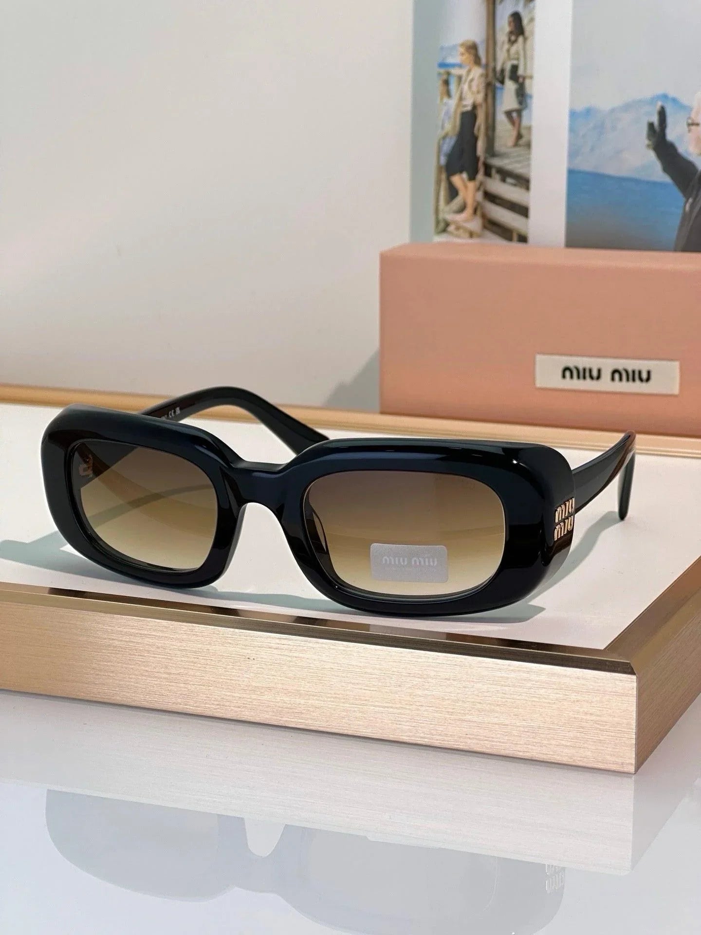 MIU MIU B13S 16K08Z 52 Sunglasses✨