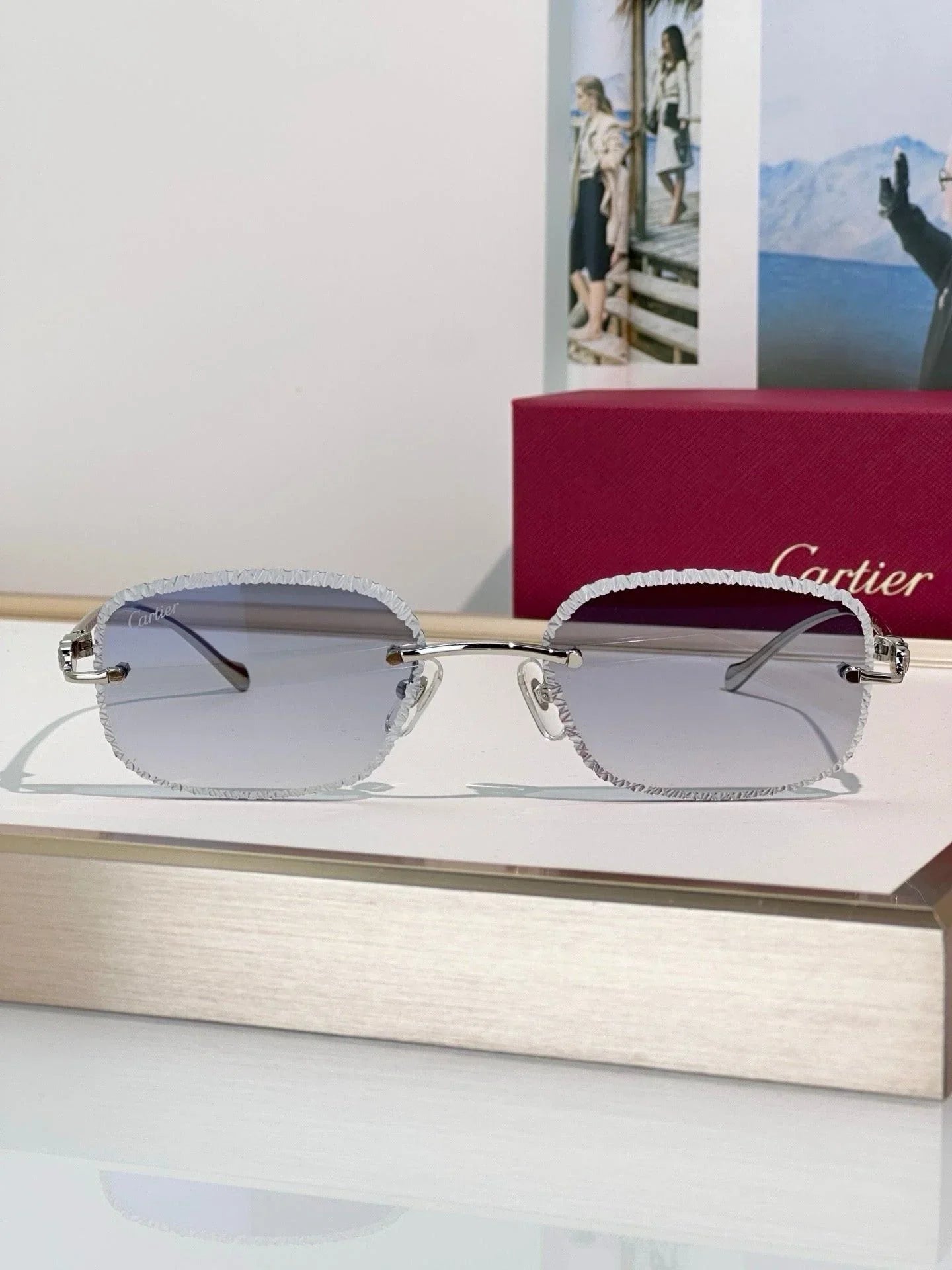 Cartier CLASSIC C DE Motif Photochromic - Panthere CT0832 Sunglasses 🐆
