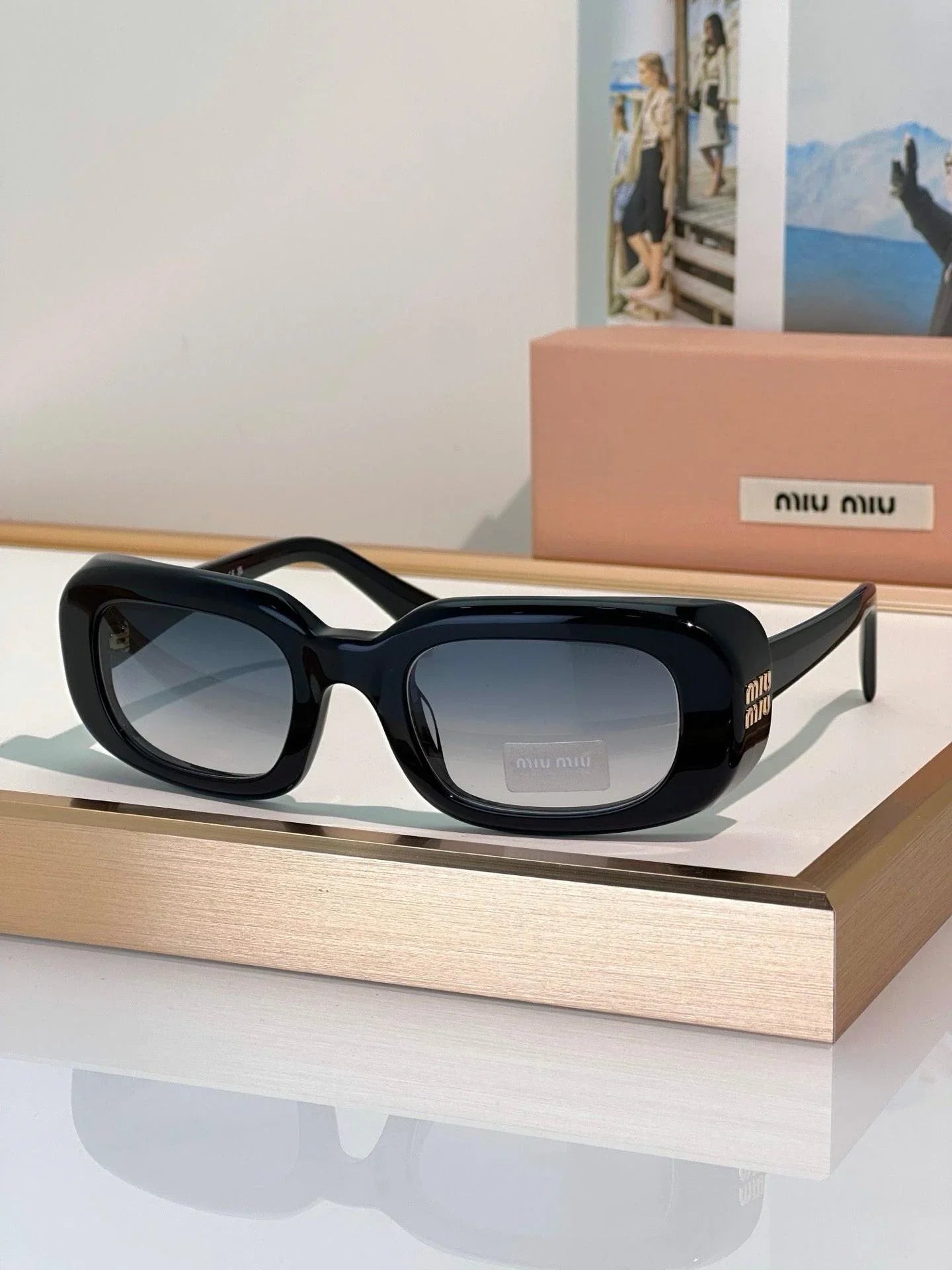 MIU MIU B13S 16K08Z 52 Sunglasses✨