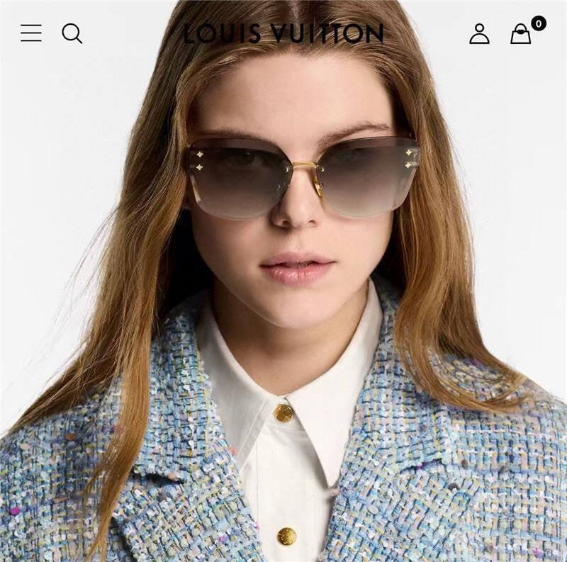 Louis Vuitton Z2141U LV Jewel Cat Eye Sunglasses ✨