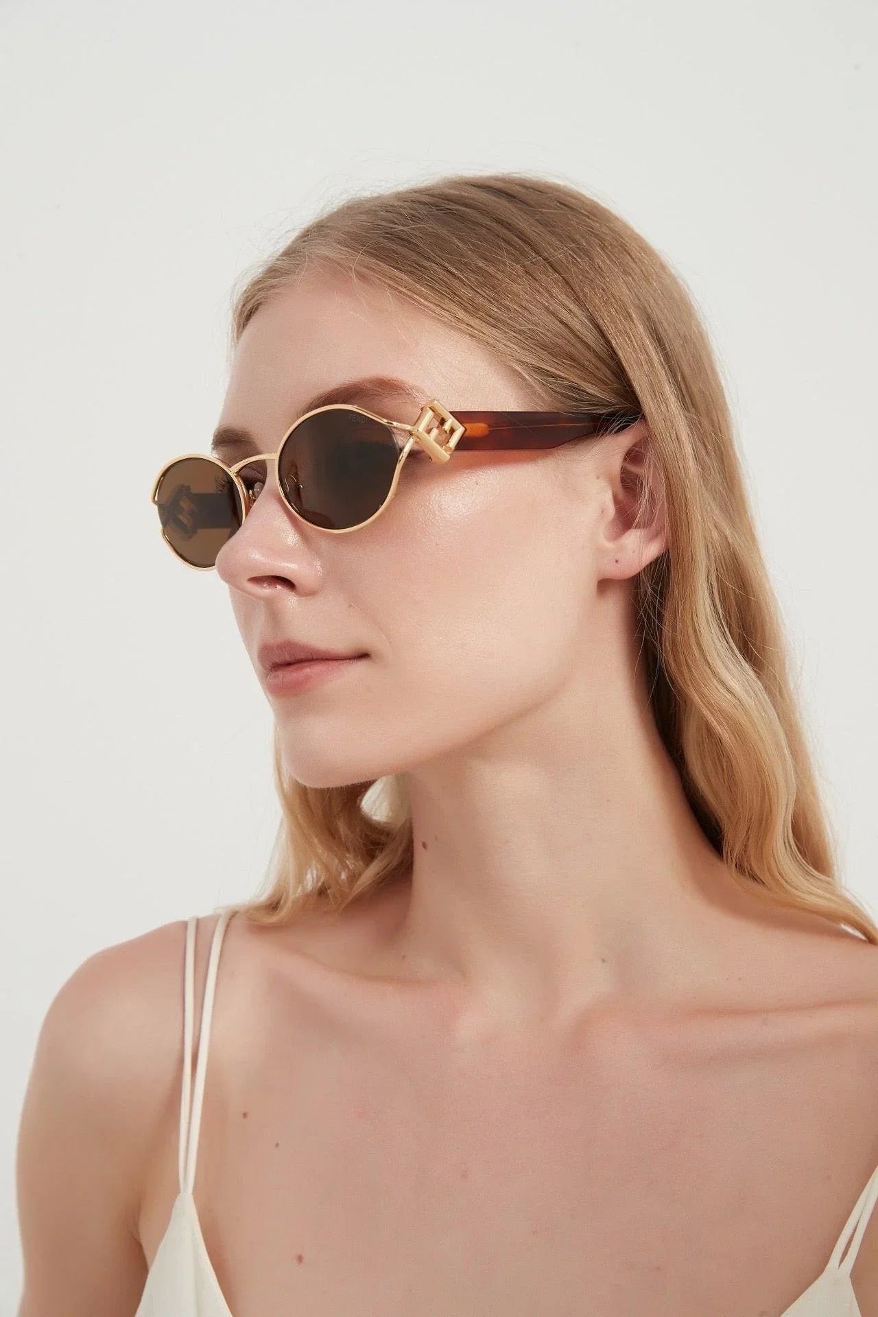 FENDI FF Logo 40218 Women&