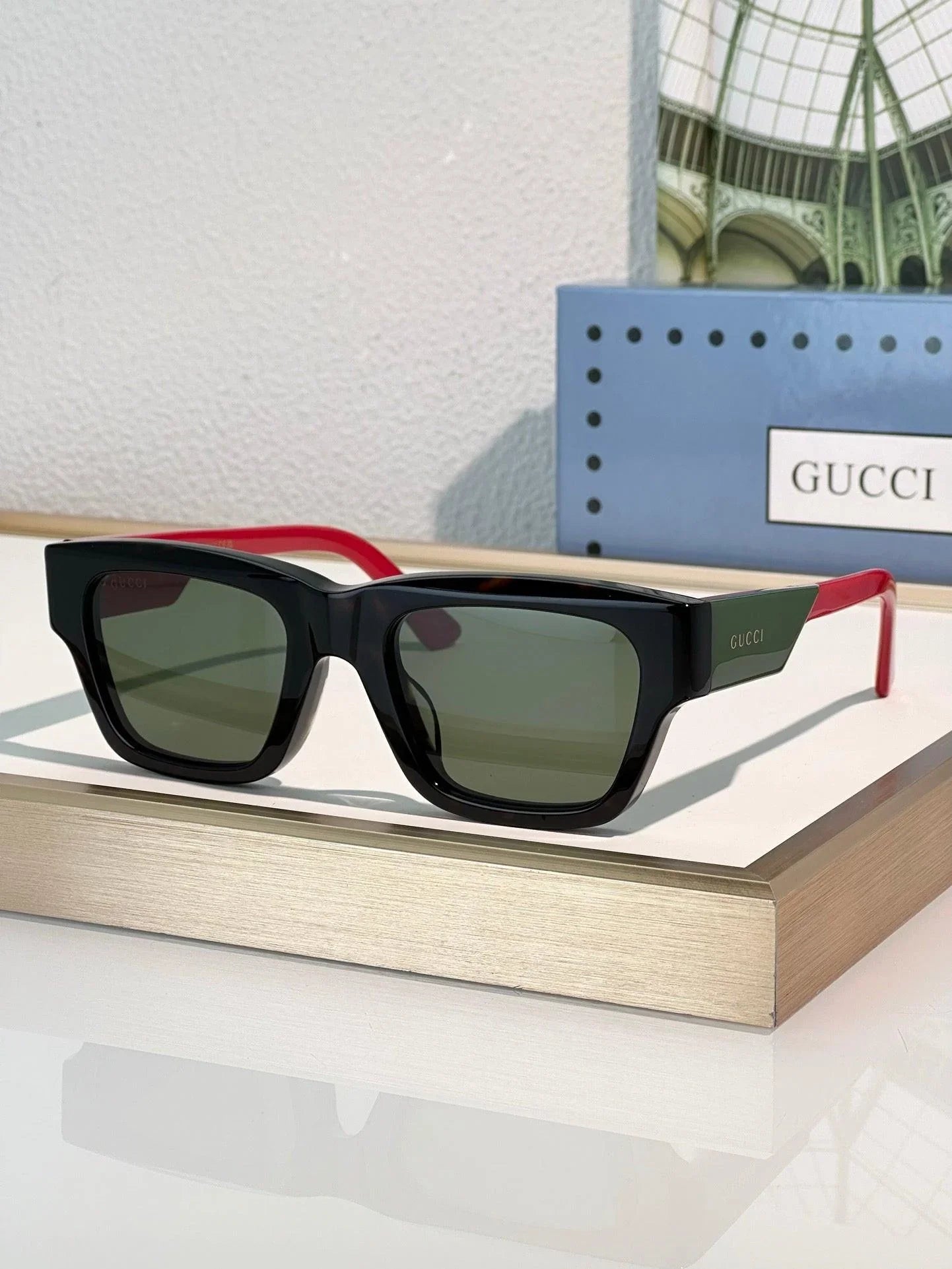GUCCI GG 1668 LOW NOSE BRIDGE FIT Sunglasses ✨