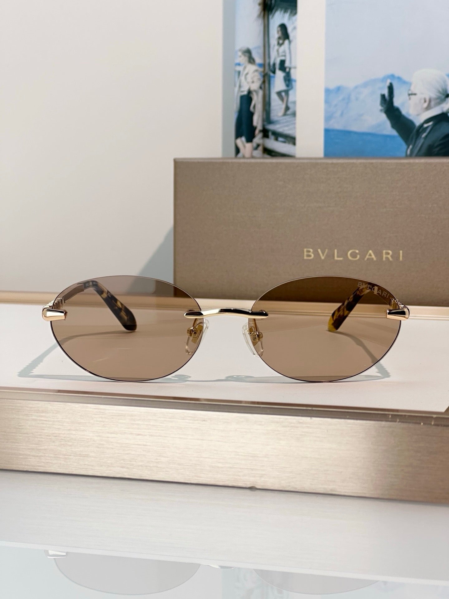 BVLGARI Serpenti Viper BV50070U 028 Blue Control Sunglasses ✨