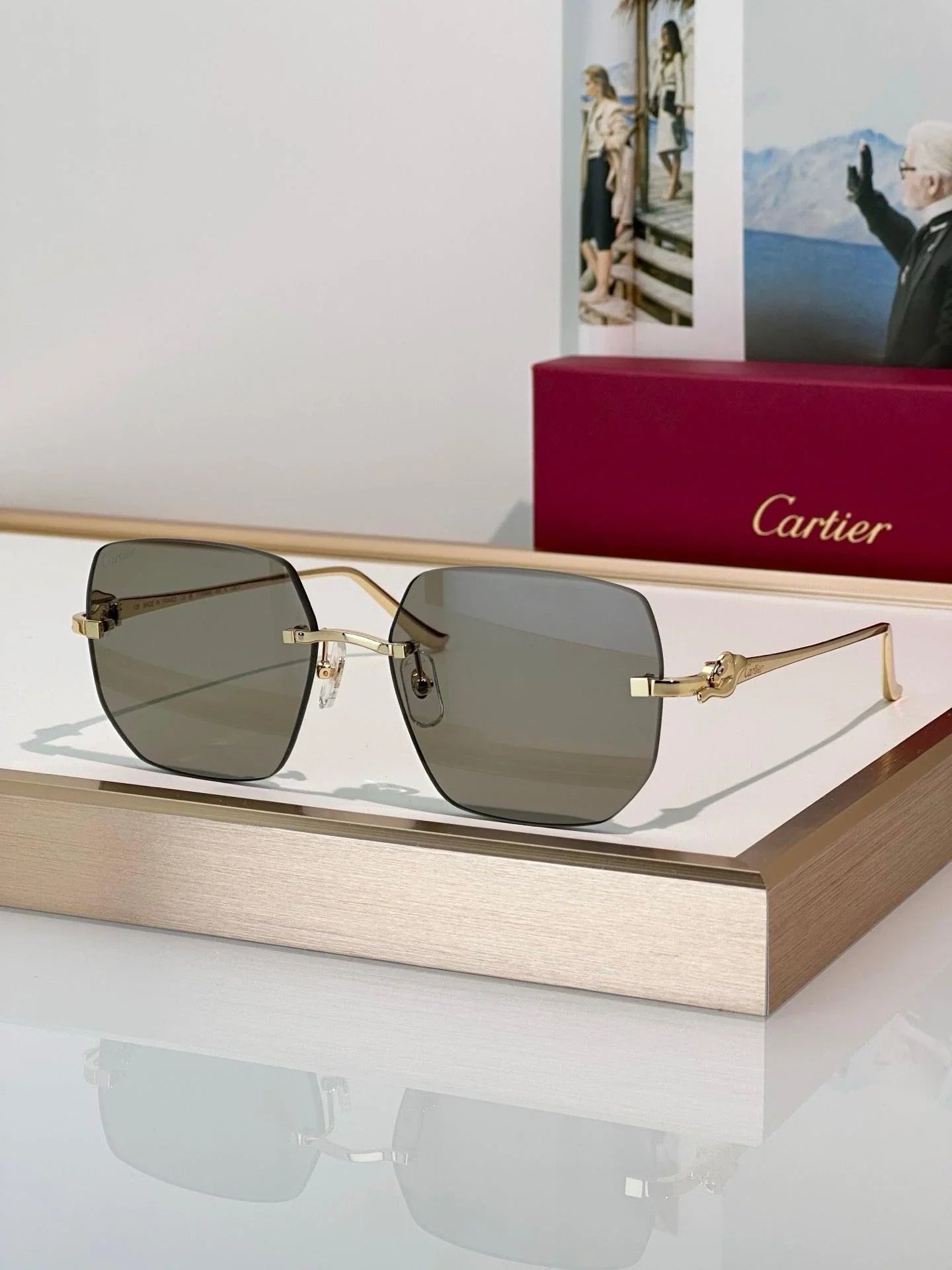 Cartier Panthere CT0549S 001 Sunglasses 🐆