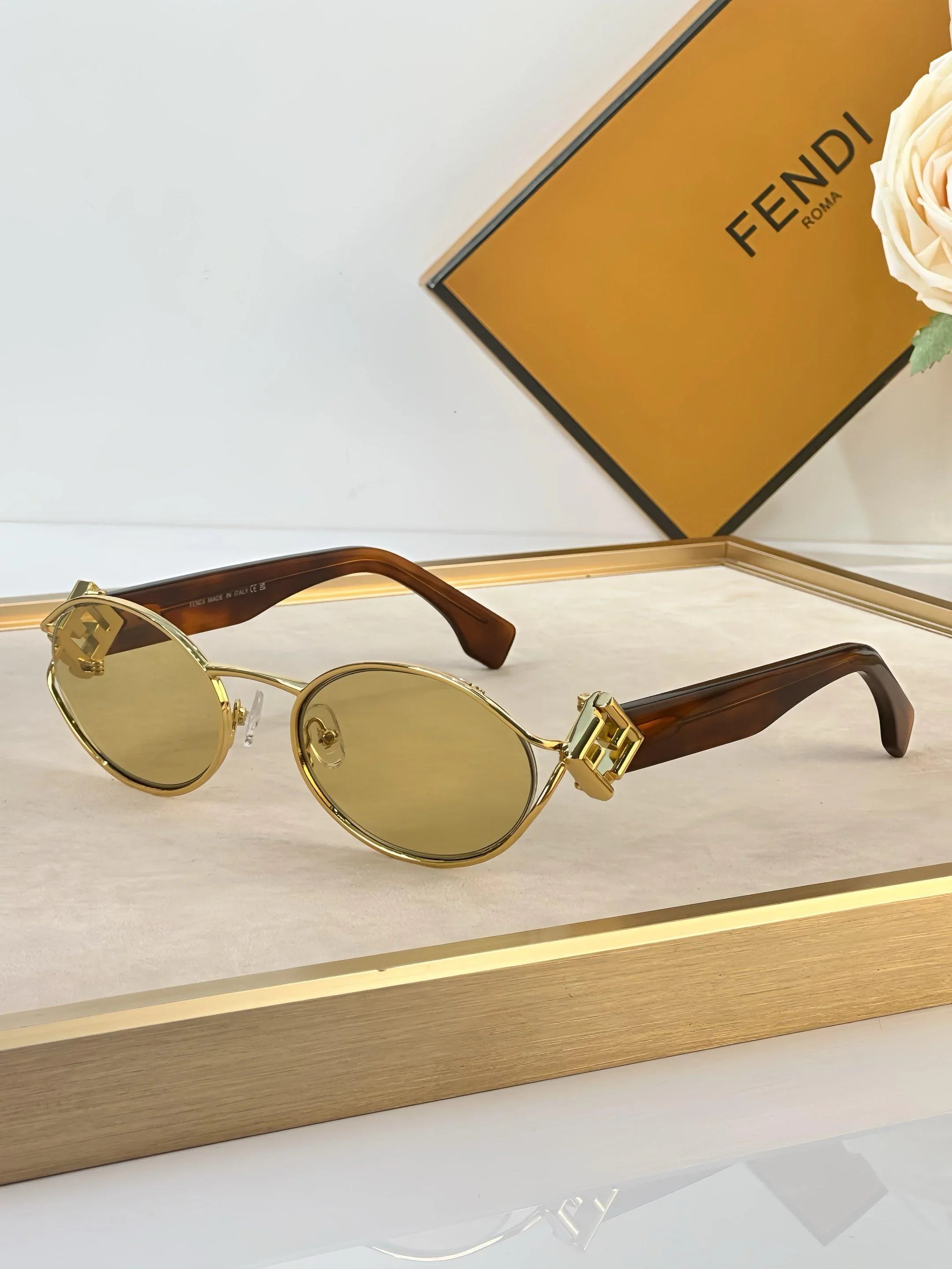 FENDI FF Logo 40218 Women&
